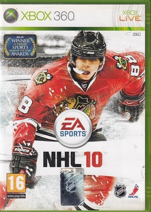 NHL 10 - XBOX 360 (B Grade) (Genbrug)